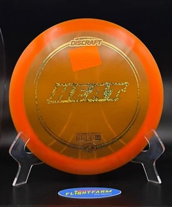 Discraft Distance Driver Z Line Heat Orange 173-174grams 9/6/-3/1 - Picture 1 of 5