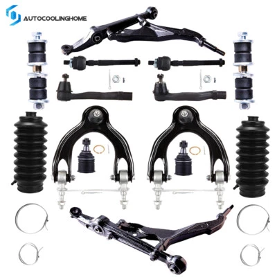 14x Front Upper & Lower Control Arm Tie Rod Sway Bar For 1992 - 1995 Honda Civic - Изображение 1 из 4