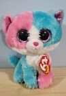 TY Beanie Boo Justice Exclusive Fiona the Cat Plush 6" With Hang Tag