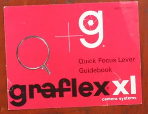 FOLLETO DE INSTRUCCIONES DE PALANCA DE ENFOQUE RÁPIDO GRAFLEX XL, 4 PÁGINAS/156908 - Imagen 1 de 1