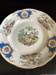 PLATES: FOLEY CHINA E.BAIN & CO BROADWAY PLATE MADE IN ENGLAND LOVELY BLUE (31) - Foto 1 di 6