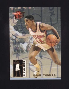 1992-93 Fleer Ultra Playmaker Isiah Thomas #10 Detroit Pistons - Picture 1 of 2