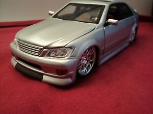 Jada LEXUS IS300 1:24 Scale Import Racer,new no box silver HTF 2003 release