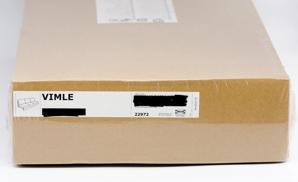 IKEA Vimle Bezug 3er Sitzelement Hallarp grau Sofa Couch Husse Ersatzbezug Cover - Bild 1 von 1