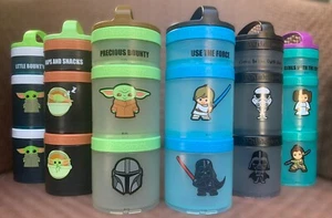 WHISKWARE Star Wars / Mandalorian Snacking Container Portable Stackable 1 - Picture 1 of 8