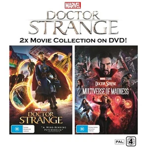 Doctor Strange | 2-Movie Collection (DVD, 2-Disc) PAL Regio 4 (Multiverse of Mad - Picture 1 of 9