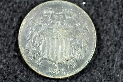 1871 TWO CENT PIECE #D19284 - Image 1 of 2