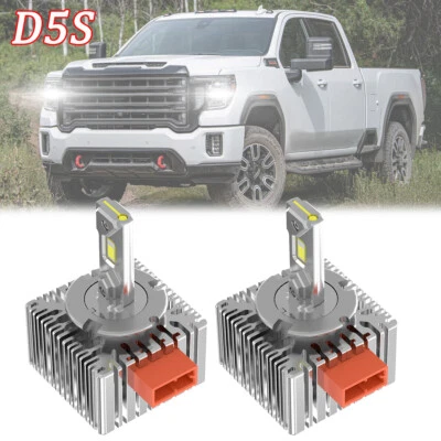 Reemplazo de bombillas de faros LED D5S para GMC Sierra 1500 2500 3500 HD 2016-2020 Foto 1 de 4