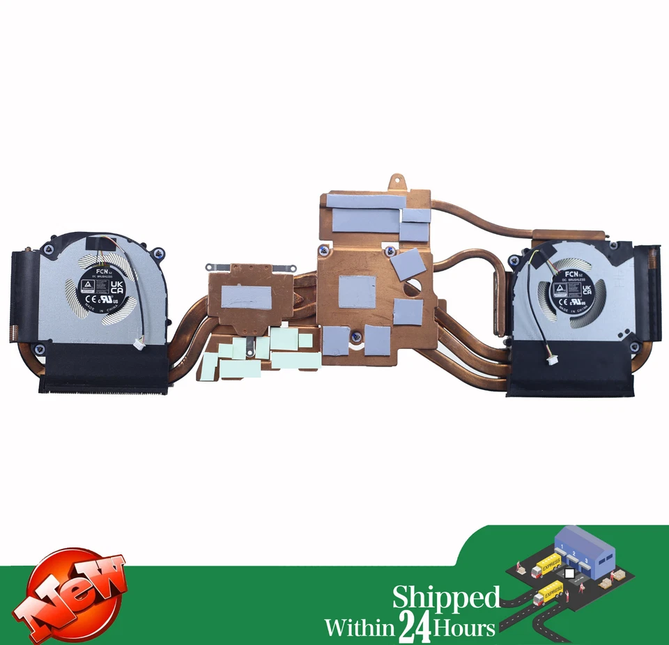 Laptop CPU Heat sink Fan 6-31-V17RN-102 - Image 1 of 2