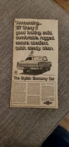1967 CHEVY NOVA/GOOD LOOKING, SOKID NEWSPAPER AD - Picture 1 of 1