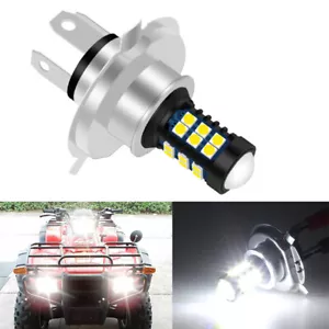 White LED HEADLIGHT light bulb for Polaris Trail 1985-2010 snowmobile 2870448 - Picture 1 of 7