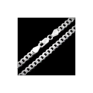 Herren & Damen-Unisex 925'er Sterling-Silber 55/60cm 5 x 1,5mm Panzerkette Kette - Bild 1 von 1