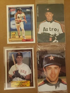 (4) Karten Lot von Jeff Bagwell - Rare SP - Astros / Red Sox (HOF) - Bild 1 von 8