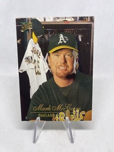 1994 Studio #4 Mark McGwire Oakland Athletics A's Baseball Card
