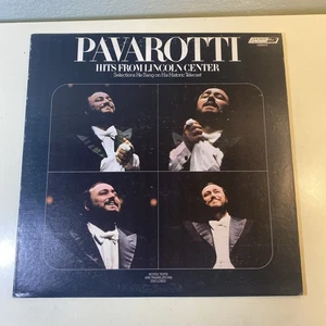 Luciano Pavarotti - Hits from Lincoln Center (1978) Vinyl LP OS 26577 London ffr - Picture 1 of 6