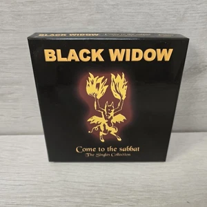 BLACK WIDOW - COME TO THE SABBAT -THE SINGLES COLLECTION LIMITED 5 CD Set EX - Picture 1 of 4