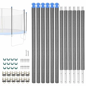 Yescom Universal Trampoline Replacement Enclosure Poles Accessories - Bild 1 von 9