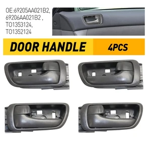 Door Handle Set For 2002-2006 Toyota Front Camry & Rear Inner Gray 4PCS Plastic - Picture 1 of 12