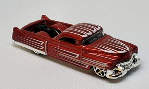 Cadillac Hot Wheels rojo personalizado 53 suelto - Imagen 1 de 3