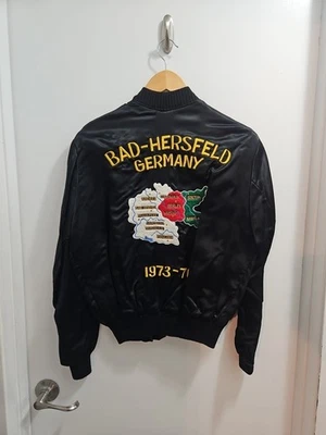 Chaqueta de recuerdo Bad-Herschel Alemania años 70 puntada vintage sin nombre bordado Foto 1 de 4