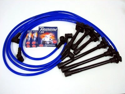 CABLES DE CHISPA FORD PROBE GT V6 NGK BUJÍAS IRIDIO AZUL Foto 1 de 1