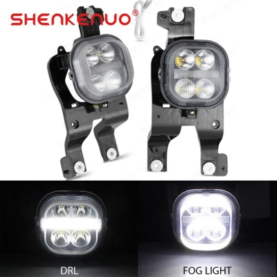 Luces antiniebla LED delanteras DRL parachoques luces de conducción para Ford F250 F350 F450 2008-2010 Foto 1 de 4