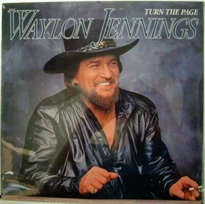 Waylon Jennings – Turn The Page SEALED Vinyl, LP, Album, Stereo 1985 - Picture 1 of 3