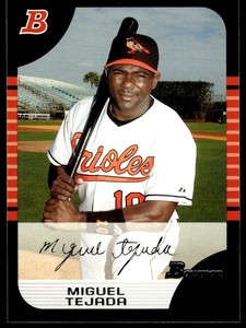 2005 Bowman Miguel Tejada Baltimore Orioles #3