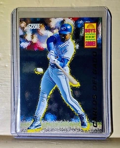 Carlos Delgado 1994 Pinnacle #45 Boys of Summer Baseball Card Toronto Blue Jays - Picture 1 of 2