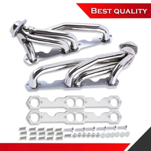 Suits Chevy GMC 1988-1997 5.0L 5.7L 305 350 V8 Stainless Steel Exhaust Headers - Bild 1 von 5