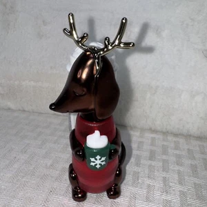BATH & BODY WORKS Dachshund DOG w/ HOT COCOA Plug In Wallflower - Picture 1 of 5