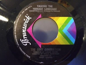 The Lost Generation - Talking The Teenage Language VG++ Original 45 Record 1971 - Foto 1 di 2