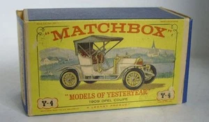 Repro Box Matchbox MOY Nr.04 1909 Opel Coupe - Bild 1 von 1