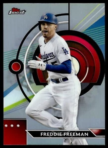 2023 Topps Finest FREDDIE FREEMAN REFRACTOR DODGERS #54 - Picture 1 of 2