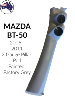 TRAJES VAINA PILAR CALIBRE 2 06 - 2011 MAZDA BT-50 2 x 52 mm pintado de fábrica gris Foto 1 de 4