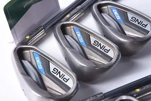 Ping G30 Irons / 6-PW+SW / Yellow Dot / Senior Flex Ping TFC 419 Shafts - Picture 1 of 8