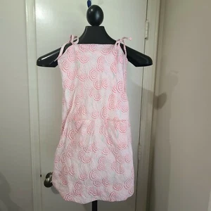 Vineyard Vines Girl’s Size 10 Pink Beach Umbrella Summer Beach Dress - Picture 1 of 9