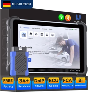 MUCAR 892BT KFZ Diagnosegerät Scanner Alle Systeme 34 Reset Kostenlose Updates - Bild 1 von 12