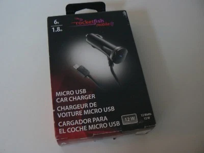 ROCKETFISH MICRO USB VEHICLE CHARGER - RF-DCF2M-T - Image 1 of 2