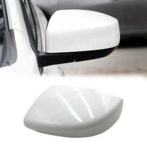 Tapa de cubierta de espejo retrovisor izquierdo blanco del lado del conductor para Nissan-Sentra 2012-2019 - Imagen 1 de 8