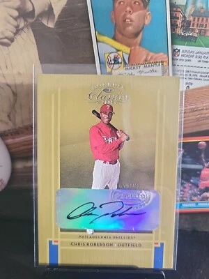 2005 Donruss Classics Chris Roberson 1148/1200  #218 Rookie Autograph RC 🔥 - Image 1 of 4