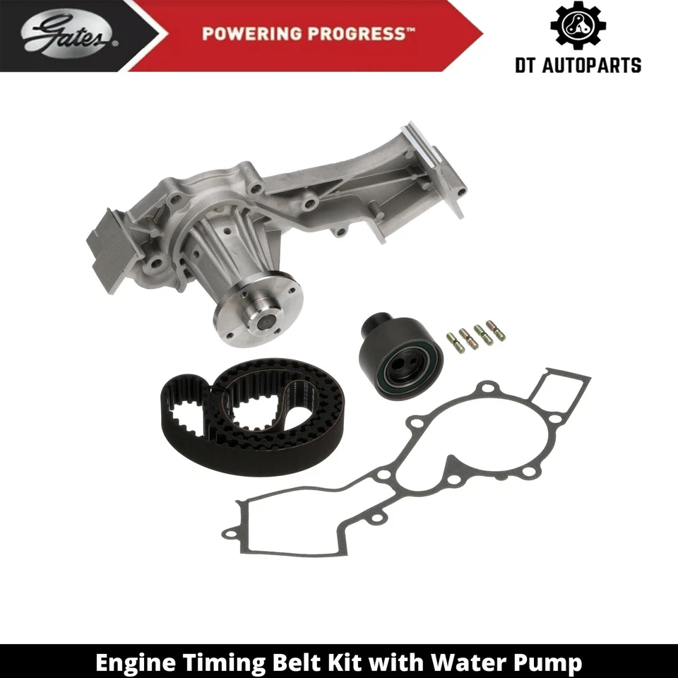 Kit de correa de distribución de motor Nissan Frontier 1999-2004 con puertas de bomba de agua 2000 Foto 1 de 4