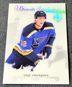 2017-18 Ultimate Collection Introductions Tage Thompson Rookie RC #UI-18 Sabres - Picture 1 of 2