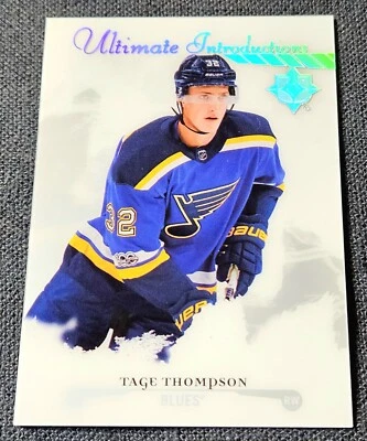 2017-18 Ultimate Collection Introductions Tage Thompson Rookie RC #UI-18 Sabres - Image 1 of 2