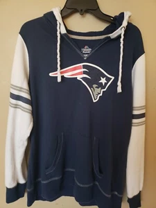 Sudadera con Capucha New England Patriot Mujer Talla XL Con Bolsillos NFL Fútbol - Imagen 1 de 2