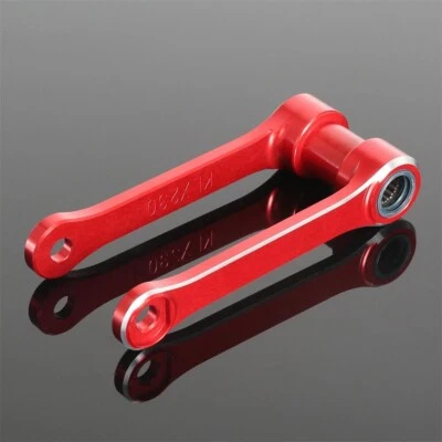 SOSPENSIONE LINK ABBASSAMENTO ROSSO PER KLX230 KLX230R KLX230S 2020-2025 - Immagine 1 di 4
