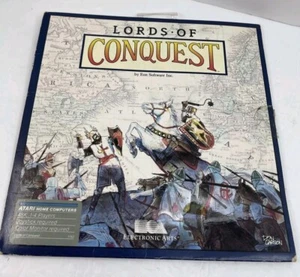 Lords of Conquest Electronic ArtsVintage PC 1985 Atari Home Computer Preowned - Picture 1 of 7