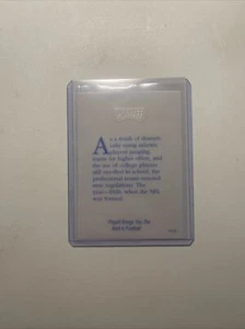 1998 playoff Brings You the Best in Fooball Acetate Informational Promos #4 - Picture 1 of 2