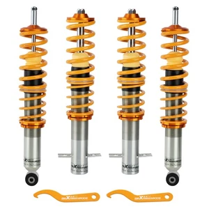 MaXpeedingrods Coilovers Struts For VW Golf I Rabbit Cabrio 74-84 Volkswagen MK1 - Picture 1 of 15