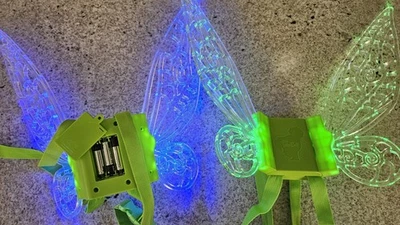 Tinkerbell Light Up Wings Costume Disney Fairy Pixie Disneyland Parks Working - Image 1 of 4